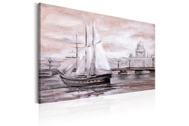Tavla Charming Port 120x80 - Artgeist sp. z o. o. - Inredning - Tavlor & konst - Canvastavlor