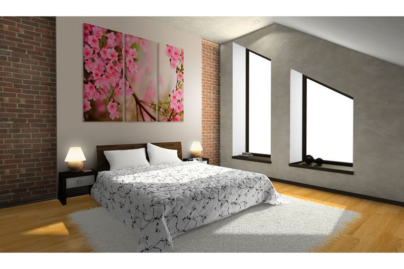 Tavla Cherry flower 90x60 - Artgeist sp. z o. o. - Inredning - Tavlor & konst - Canvastavlor