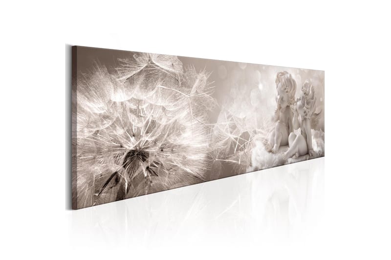 Tavla Cherubs And The Dandelion 150x50, Artgeist sp. z o. o.