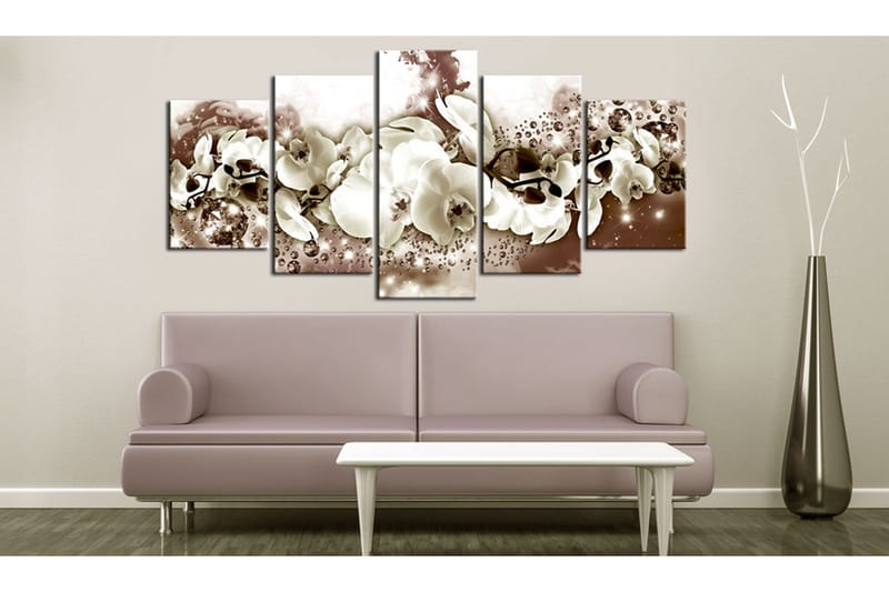 Tavla Chocolate Orchid 100x50 - Artgeist sp. z o. o. - Inredning - Tavlor & konst - Canvastavlor