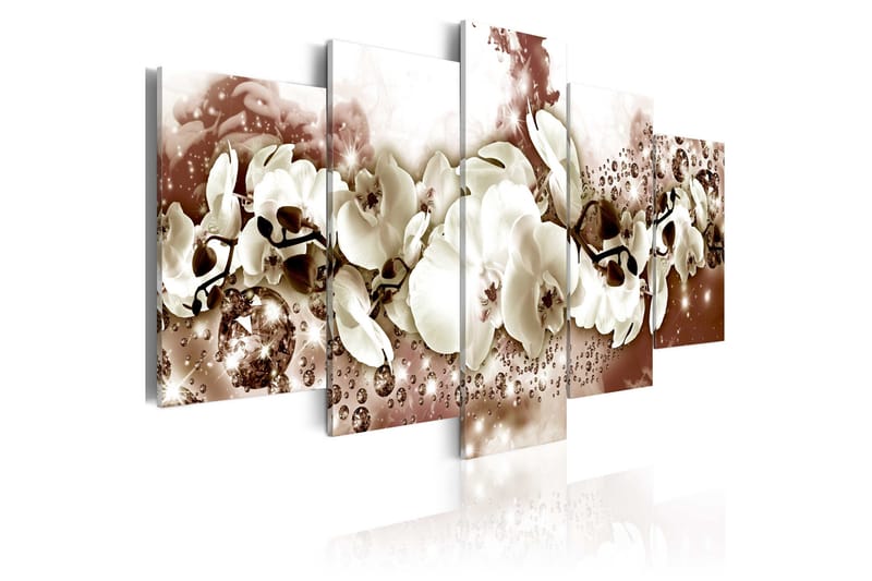 Tavla Chocolate Orchid 200x100, Artgeist sp. z o. o.