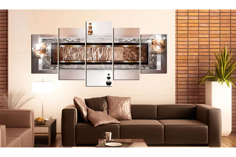 Tavla Cinnamon Rock 200x100 - Artgeist sp. z o. o. - Inredning - Tavlor & konst - Canvastavlor