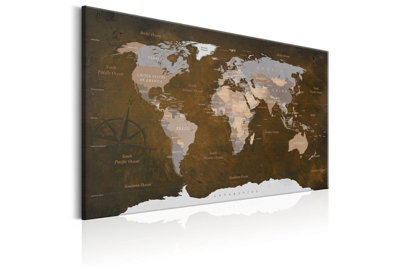 Tavla Cinnamon Travels 90x60 - Artgeist sp. z o. o. - Inredning - Tavlor & konst - Canvastavlor