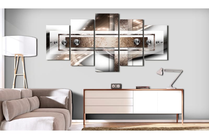 Tavla Cinnamon Wave 100x50 - Artgeist sp. z o. o. - Inredning - Tavlor & konst - Canvastavlor