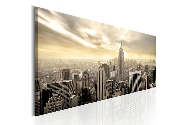 Tavla City in the Sun 135x45, Artgeist sp. z o. o.