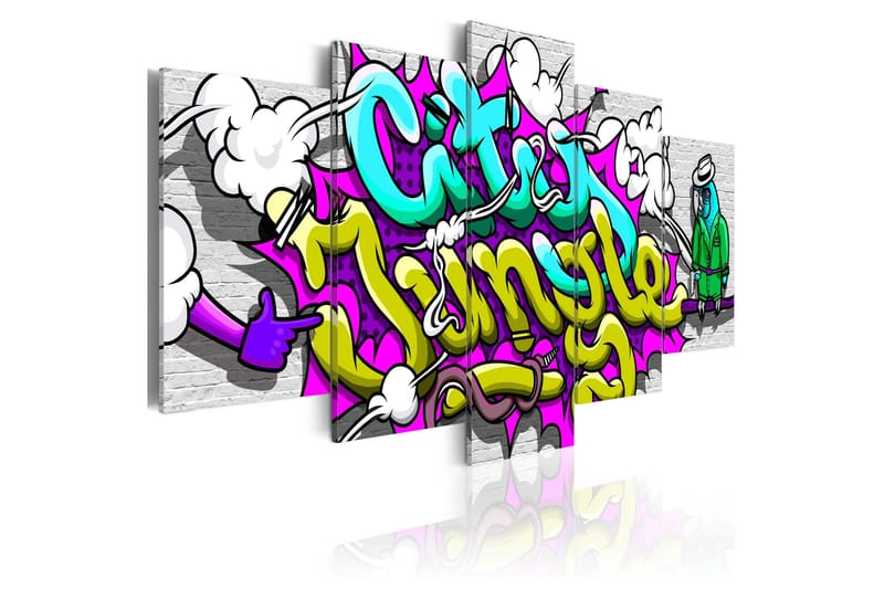 Tavla City Jungle 100x50, Artgeist sp. z o. o.