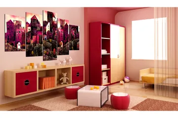 Tavla City Of Dreams 200x100 - Artgeist sp. z o. o. - Inredning - Tavlor & konst - Canvastavlor