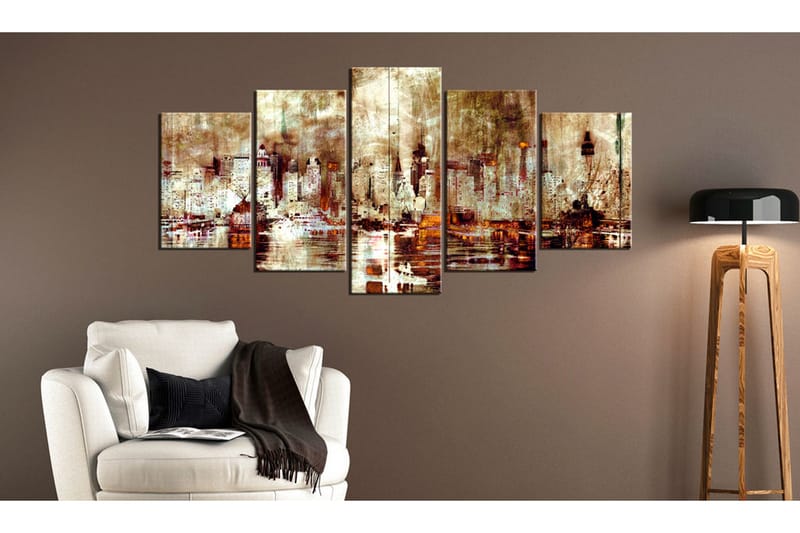 Tavla City Of Shadows 100x50 - Artgeist sp. z o. o. - Inredning - Tavlor & konst - Canvastavlor