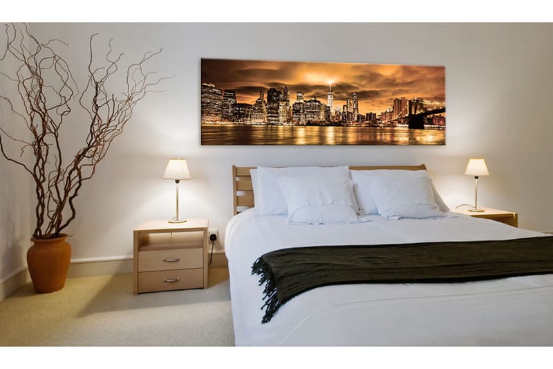 Tavla City of the Setting Sun 135x45 - Artgeist sp. z o. o. - Inredning - Tavlor & konst - Canvastavlor