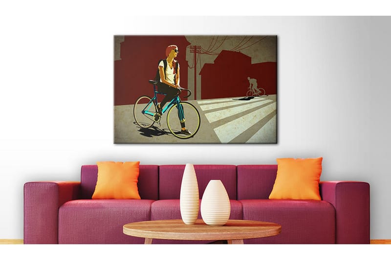 Tavla City Trip 120x80 cm - Inredning - Tavlor & konst - Canvastavlor
