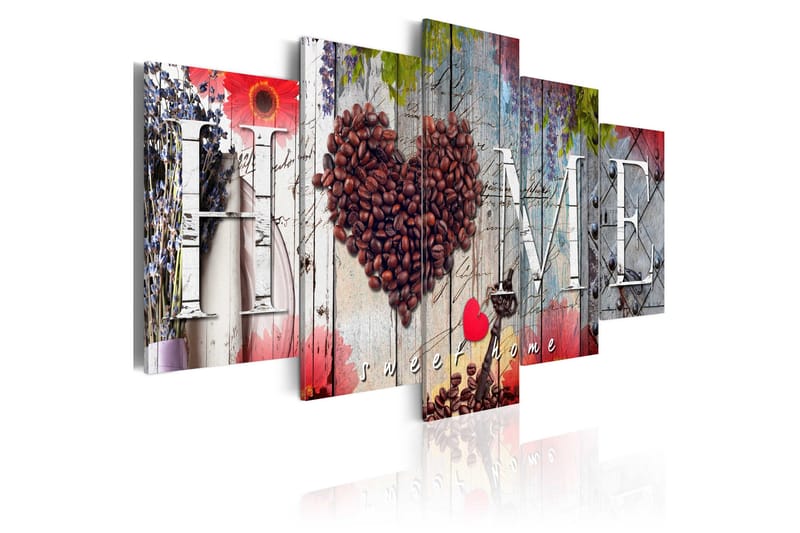Tavla Coffee Heart 200x100, Artgeist sp. z o. o.