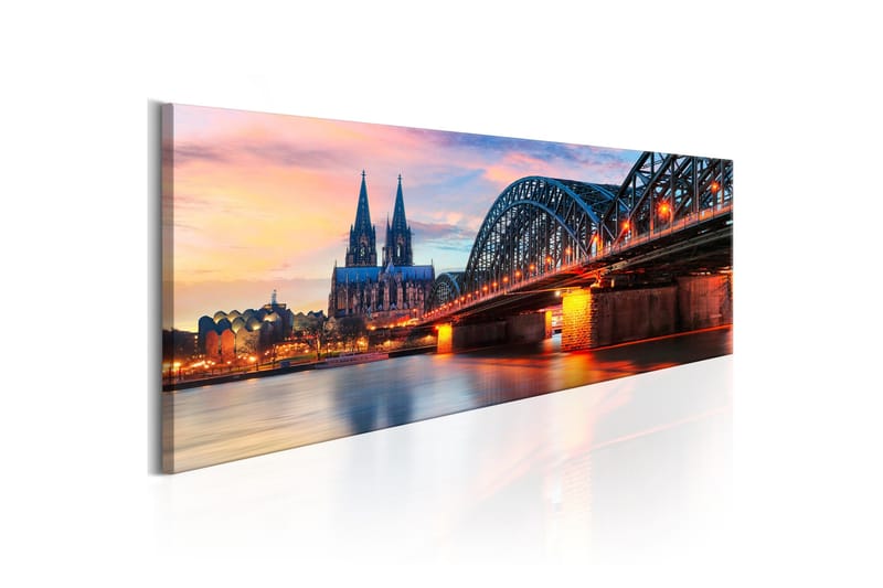 Tavla Cologne Germany 120x40, Artgeist sp. z o. o.