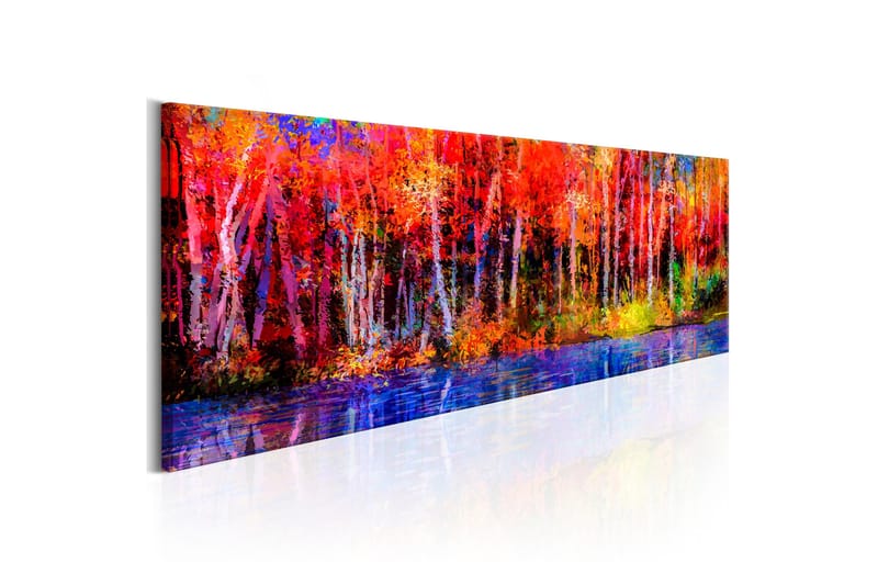 Tavla Colorful Autumn Trees 135x45, Artgeist sp. z o. o.