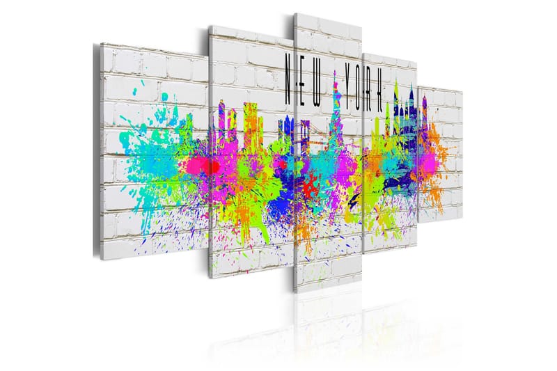 Tavla Colorful New York 100x50, Artgeist sp. z o. o.