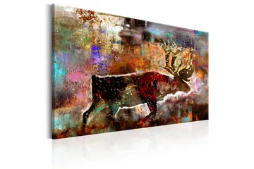 Tavla Colourful Caribou 60x40 - Artgeist sp. z o. o. - Inredning - Tavlor & konst - Canvastavlor