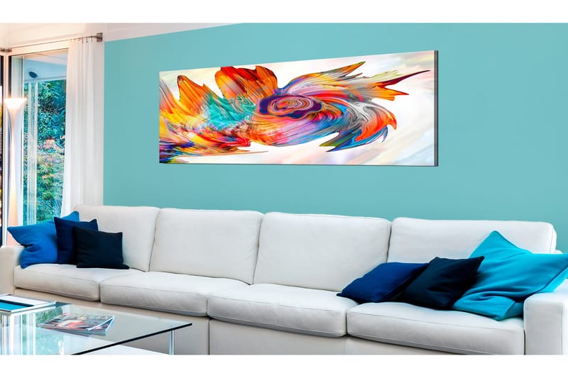 Tavla Colourful Cyclone 150x50 - Artgeist sp. z o. o. - Inredning - Tavlor & konst - Canvastavlor