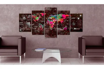 Tavla Colourful Extravagance 200x100 - Artgeist sp. z o. o. - Inredning - Tavlor & konst - Canvastavlor