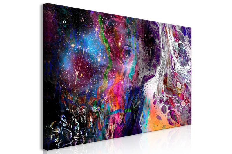 Tavla Colourful Galaxy (1 Part) Wide 120x60 - Artgeist sp. z o. o. - Inredning - Tavlor & konst - Canvastavlor