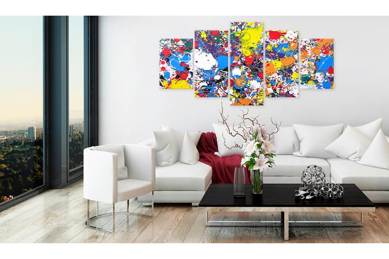 Tavla Colourful Imagination 200x100 - Artgeist sp. z o. o. - Inredning - Tavlor & konst - Canvastavlor