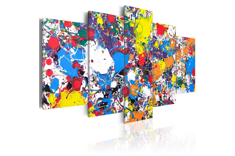 Tavla Colourful Imagination 200x100, Artgeist sp. z o. o.