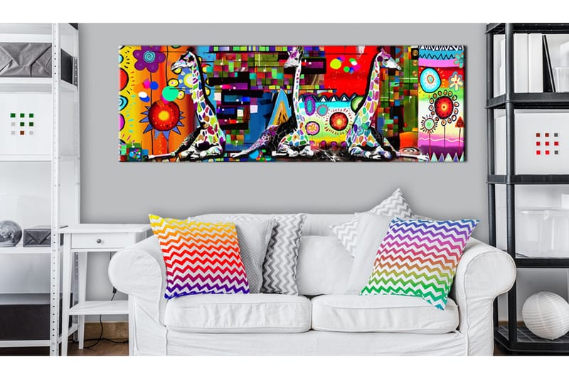 Tavla Colourful Savannah 135x45 - Artgeist sp. z o. o. - Inredning - Tavlor & konst - Canvastavlor