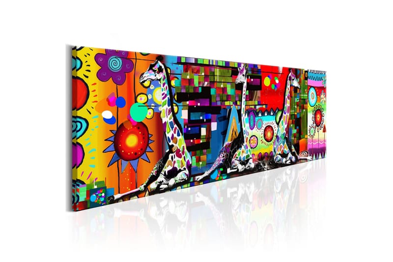 Tavla Colourful Savannah 150x50, Artgeist sp. z o. o.
