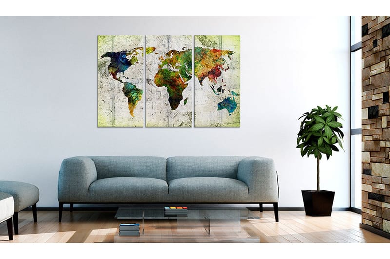 Tavla Colourful Travels 60x40 - Artgeist sp. z o. o. - Inredning - Tavlor & konst - Canvastavlor