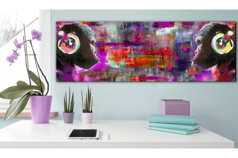 Tavla Colours Of Music 135x45 cm - Inredning - Tavlor & konst - Canvastavlor
