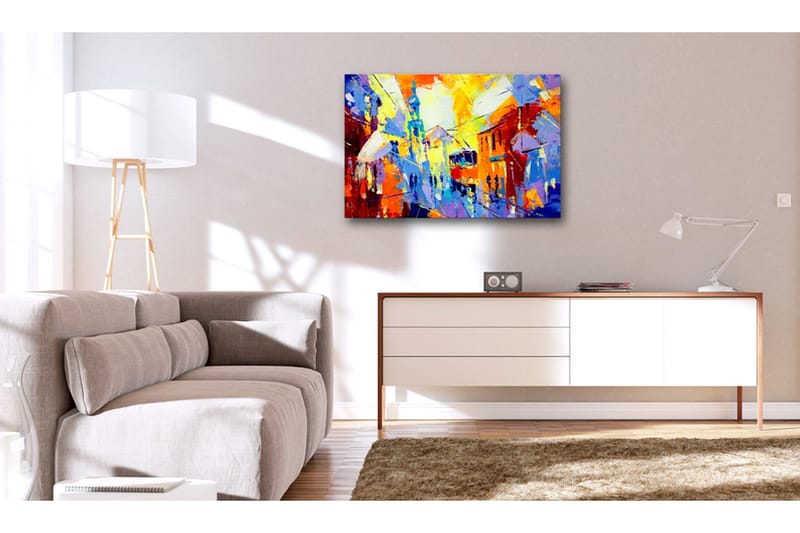 Tavla Colours of the City 120x80, Artgeist sp. z o. o.