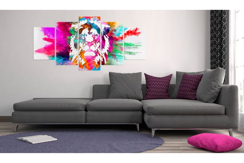 Tavla Colours Of The King 100x50 - Artgeist sp. z o. o. - Inredning - Tavlor & konst - Canvastavlor