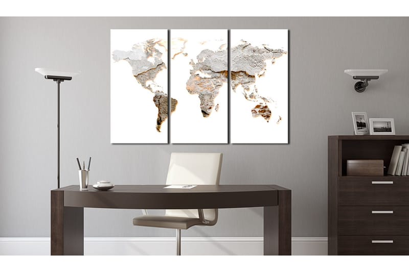 Tavla Concrete Continents 90x60 - Artgeist sp. z o. o. - Inredning - Tavlor & konst - Canvastavlor