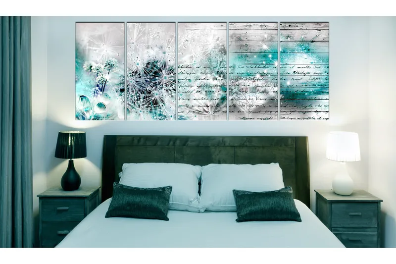Tavla Covered With Ice 225x90 - Artgeist sp. z o. o. - Inredning - Tavlor & konst - Canvastavlor