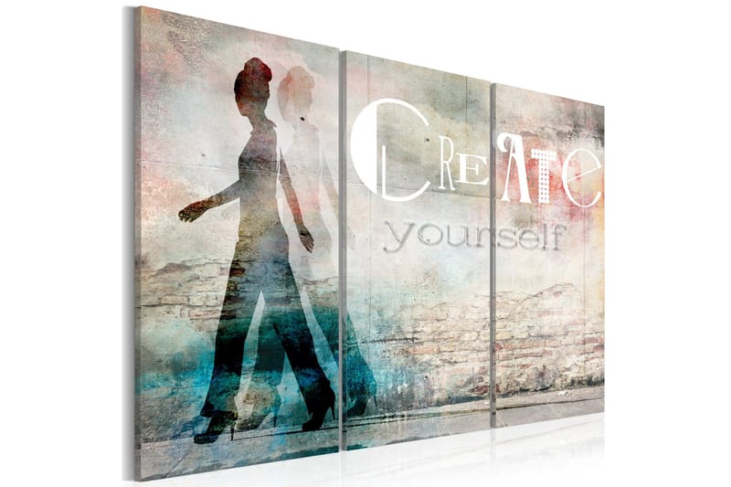 Tavla Create yourself triptych 90x60, Artgeist sp. z o. o.