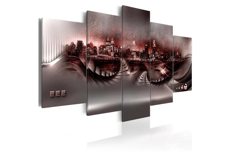 Tavla Crimson City 200x100, Artgeist sp. z o. o.