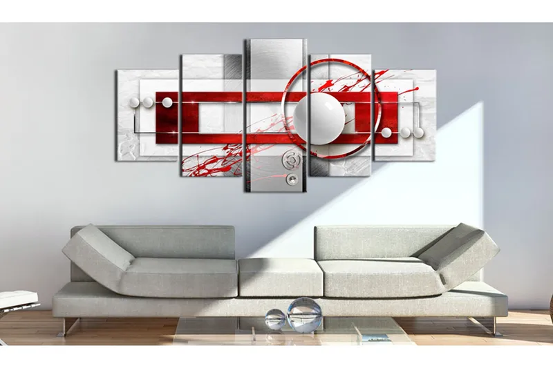 Tavla Crimson Energy 200x100 - Artgeist sp. z o. o. - Inredning - Tavlor & konst - Canvastavlor