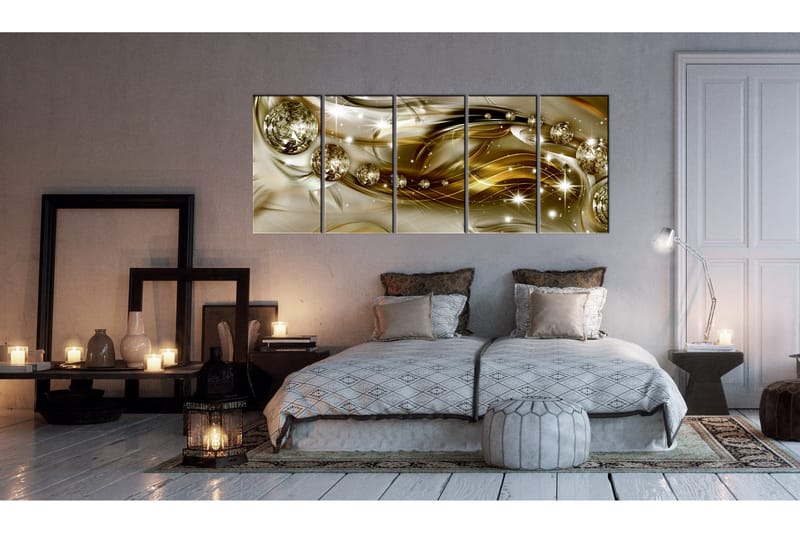 Tavla Crystal Balls 225x90 - Artgeist sp. z o. o. - Inredning - Tavlor & konst - Canvastavlor