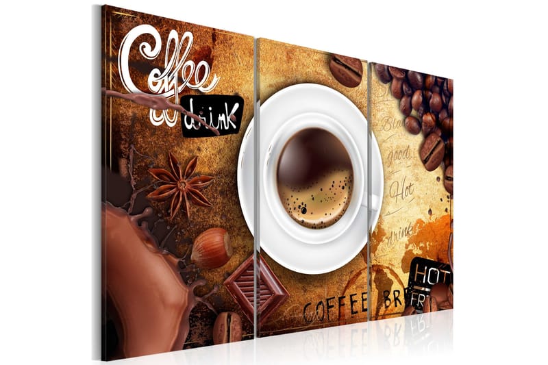 Tavla Cup Of Coffee 120x80, Artgeist sp. z o. o.