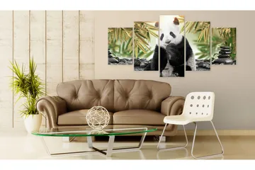 Tavla Cute Panda Bear 100x50 - Artgeist sp. z o. o. - Inredning - Tavlor & konst - Canvastavlor