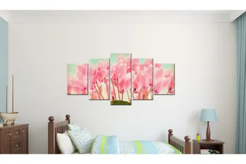 Tavla Cyclamen 100x50 - Artgeist sp. z o. o. - Inredning - Tavlor & konst - Canvastavlor