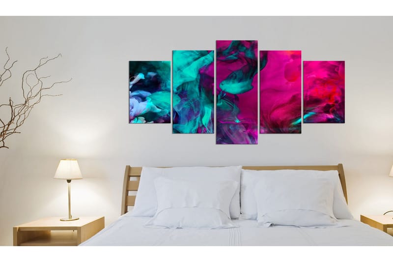 Tavla Dance Of Colors 100x50 - Artgeist sp. z o. o. - Inredning - Tavlor & konst - Canvastavlor