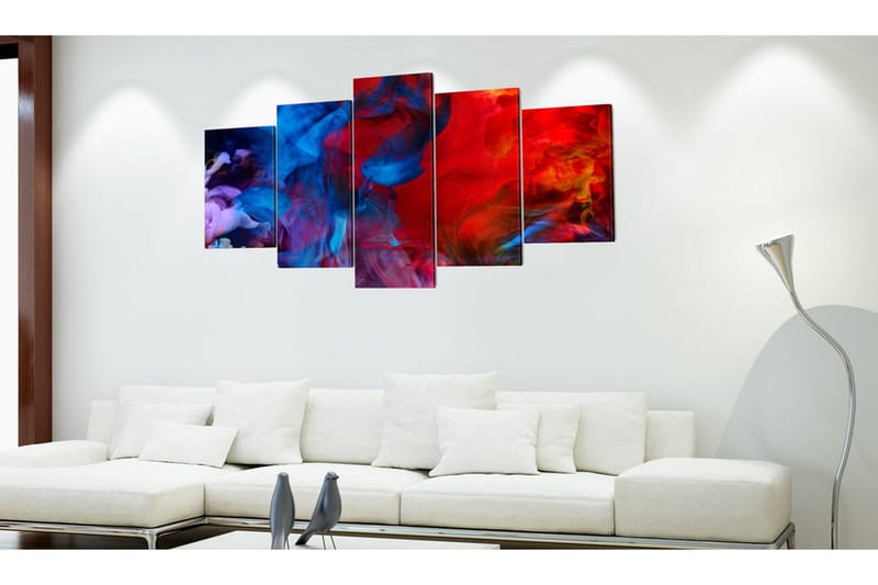 Tavla Dance Of Colourful Flames 100x50 - Artgeist sp. z o. o. - Inredning - Tavlor & konst - Canvastavlor