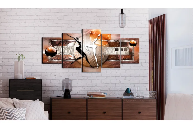 Tavla Dance Of Elements Earth 100x50 - Artgeist sp. z o. o. - Inredning - Tavlor & konst - Canvastavlor