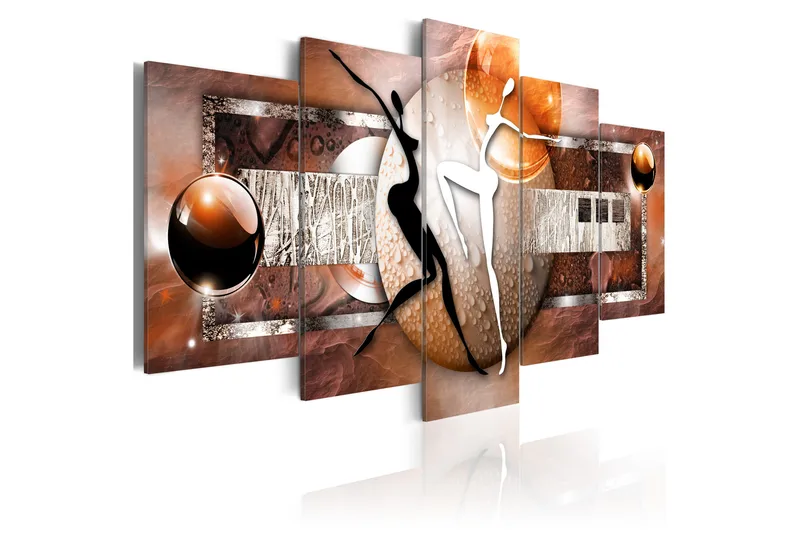 Tavla Dance Of Elements Earth 100x50, Artgeist sp. z o. o.