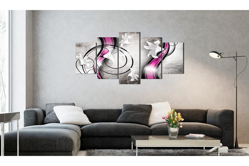 Tavla Dance Of Lily 200x100 - Artgeist sp. z o. o. - Inredning - Tavlor & konst - Canvastavlor