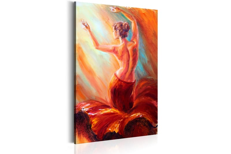 Tavla Dancer of Fire 80x120 - Artgeist sp. z o. o. - Inredning - Tavlor & konst - Canvastavlor
