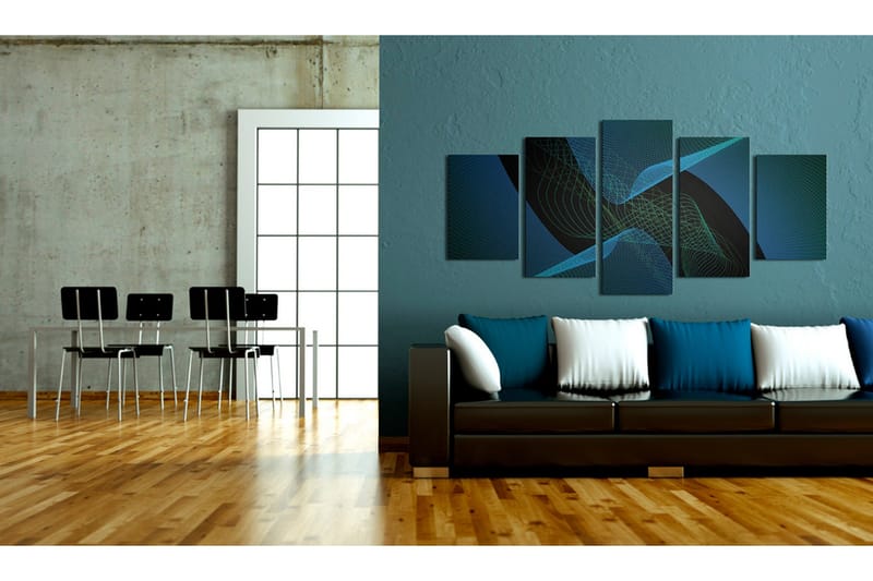Tavla Dark Abstraction 100x50 - Artgeist sp. z o. o. - Inredning - Tavlor & konst - Canvastavlor