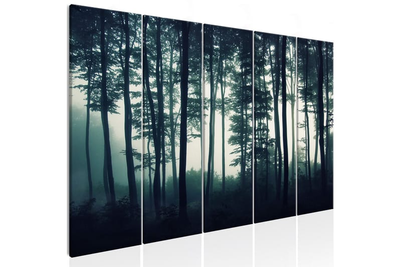 Tavla Dark Forest 5 Parts Narrow 200x80, Artgeist sp. z o. o.