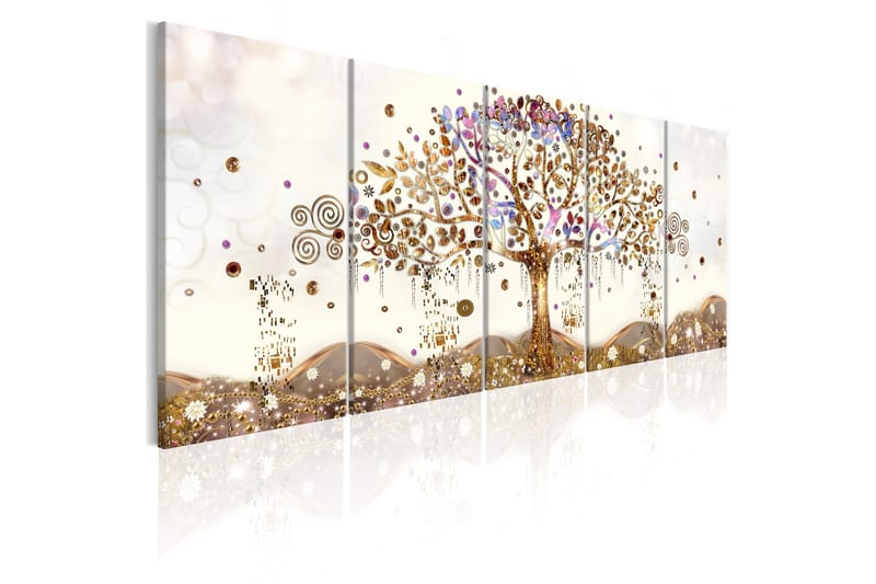 Tavla Dazzling Tree 200x80 - Artgeist sp. z o. o. - Inredning - Tavlor & konst - Canvastavlor