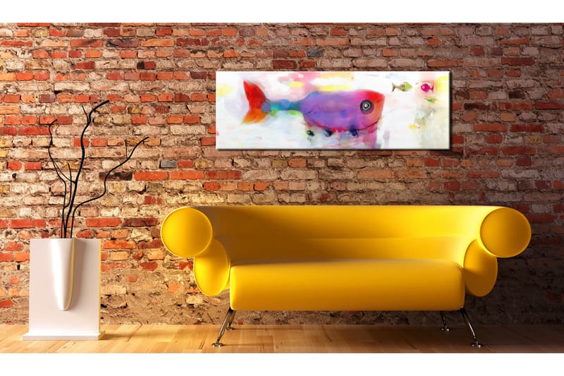 Tavla Deep-sea fishes 135x45 - Artgeist sp. z o. o. - Inredning - Tavlor & konst - Canvastavlor