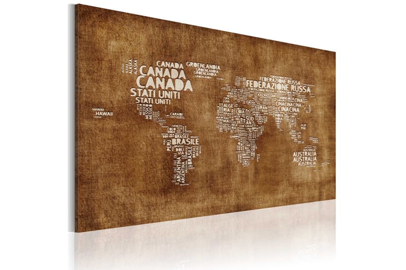 Tavla Den förlorade karta 120x80, Artgeist sp. z o. o.